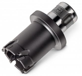 Wiertła rdzeniowe z węglików spiekanych z powłoką TiAIN  z uchwytem QuickIN PLUS