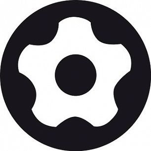 Bity Five Lobe z otworem IPR