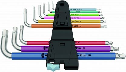 Klucze trzpieniowe  WERA - imbusy zestawy