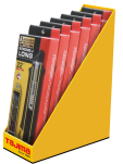 Noży z chowanym, łamanym ostrzem 22 mm Strong-J Long, zestaw 10 sztuk TAJIMA DC680-Y1-10 - 2