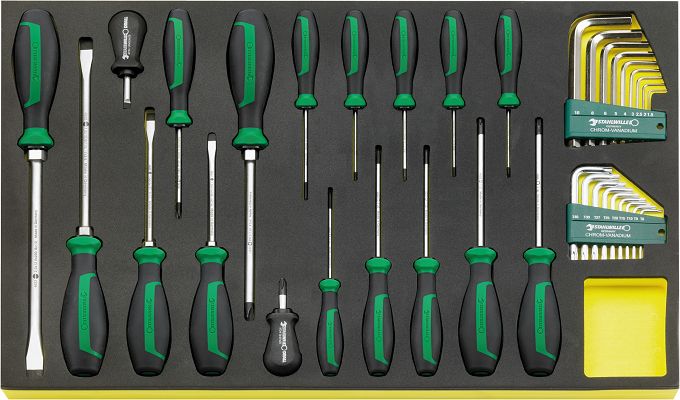 Zestaw TCS 3/3 Wkrętaków DRALL+ i imbusów 36-Częściowy TCS 4622/4650+10760+10766 STAHLWILLE 96831196