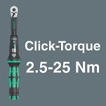 Zestaw narzędzi rowerowych z kluczem dynamometrycznym Bicycle Set Torque 1 WERA 05004180001 - 3