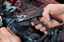 Zestaw szczypce automatyczne do ściągania izolacji 0,2 - 6,0 mm z regulacją 12 62 180 + ściągacz uniwersalny ErgoStrip 16 95 01 SB KNIPEX - 7