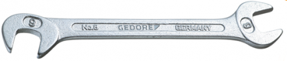 Klucz szczękowy dwustronny, mały 8 mm GEDORE 8 8 6094550