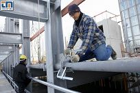 Ścisk śrubowy ślusarski 600/200mm stalowy o zwiększonym wysięgu SGTM BESSEY SG60T20M - 4