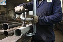 Ścisk śrubowy ślusarski 600/200mm stalowy o zwiększonym wysięgu SGTM BESSEY SG60T20M - 7