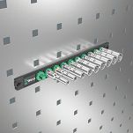 Zestaw kluczy Listwa magnetyczna B nasadki 3/8 długie WERA 05005440001 - 8