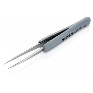 Pinceta Pęseta Antymagnetyczna KNIPEX 92 21 12 ESD