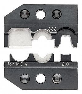 Matryca zagniatająca 6,0 mm² do MC 4 (w matrycy jest cięcie, odizolowanie i zakuwanie) KNIPEX 97 49 66 6