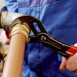 Szczypce Klucz wygodna rękojeść do Rur COBRA KNIPEX 87 02 180 - 2