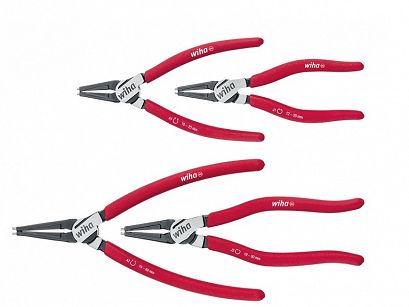 Zestaw szczypiec Classic z MagicTips® Szczypce do pierscieni zabezpieczajacych 4-cz. WIHA 34708