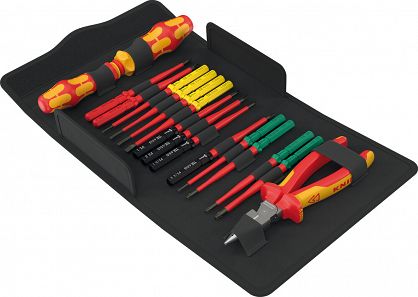 Kraftform Kompakt VDE 17 extra slim 2 Tool Finder, 17 części WERA 05006610001