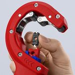 Obcinak do rur z tworzywa KNIPEX 90 23 02 BK - 7