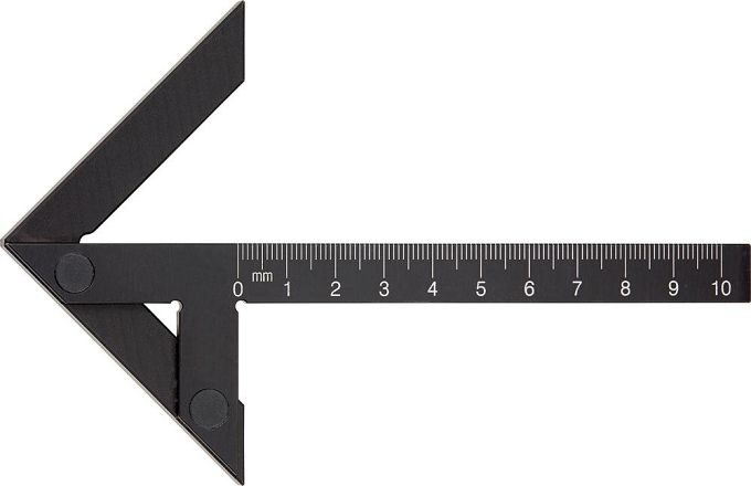 Kątownik centrujący, precyzyjny 150x130mm FORTIS 4317784731027