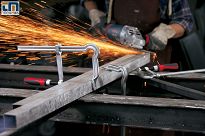 Ścisk śrubowy ślusarski 160x80mm OMEGA GMZ BESSEY GM16Z-2K - 6