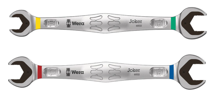 Zestaw klucze płaskie dwustronne Joker 10-13mm + 17-19mm WERA 145437