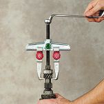 Ściągacz 2-ramienny uniwersalny 120x100mm KUKKO 20-10+  - 2