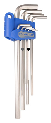 Zestaw imbusów calowych 9 szt. 1125S - HEX ekstra długie 1/16