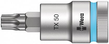 Nasadka 1/2" trzpieniowa TX 50 długość 60mm HF z funkcją przytrzymywania WERA 05003836001