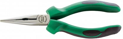 Szczypce półokrągłe z Obcinakiem L=160mm (radio./tel.); polerowane, Rękojeść 2K 6529 3 160 160 MM STAHLWILLE 65293160