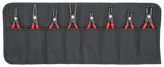 Szczypce segera do pierścieni osadczych zestaw KNIPEX 00 19 58 V02