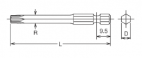 Bit 1/4