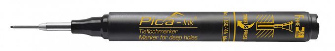 Znacznik do otworów precyzyjny czarny PICA ink MARKER 150/46