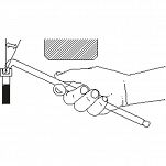 Imbusy klucze trzpieniowe 2-10 mm z kulką nr H 42 DKEL-88 GEDORE 2797186 - 3
