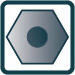 Ołówek dwukolorowy sześciokątny 180mm PICA 559/50 - 4