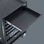 Wózek warsztatowy Tool Rebel 9800, bez narzędzi, 785 x 518 x 1020 mm WERA 05305851001 - 4