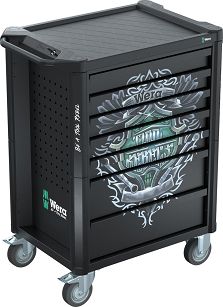 Wózek warsztatowy Tool Rebel 9800, bez narzędzi, 785 x 518 x 1020 mm WERA 05305851001