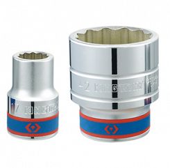 Nasadka krótka 3/4" calowa 1-1/8" x 52mm 12-kąt. Cr-V  KING TONY 633036S