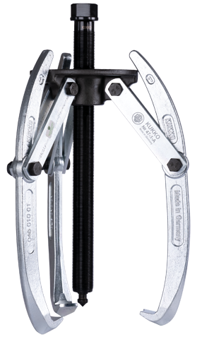 Ściągacz 3-ramienny uniwersalny z rozwieralnymi ramionami KUKKO 47-1-A