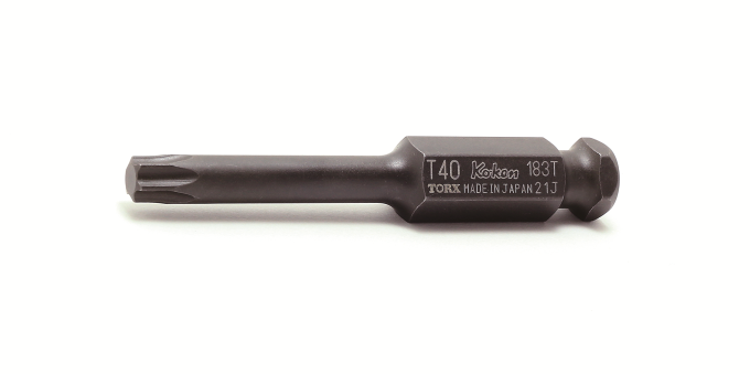 Bit udarowy sześciokątny Torx T60x75mm KOKEN
