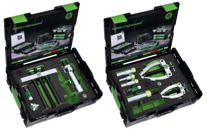 Zestaw do wyciągania łożysk kulkowych KUKKO 25-C