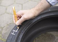 Znacznik żelowy 8mm czarny PICA MARKER 8083 - 7