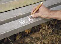 Znacznik żelowy 8mm czarny PICA MARKER 8083 - 8