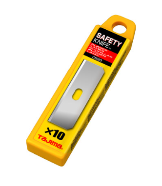 Ostrza wymienne 18mm do LC959X/Y1 Safety Knife 10szt. TAJIMA