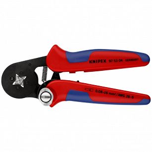 Szczypce do Zaciskania Tulejek w kwadrat do 16 mm² KNIPEX 97 53 04