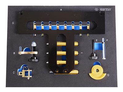 Zestaw do ustawiania rozrządu (BMW) do silników benzynowych łańcuchowych 1,8/ 2,0  N42/N46 KING TONY 9AT1018E