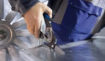 Nożyce do blachy dźwigniowe lewe ERDI BESSEY D27BL - 2
