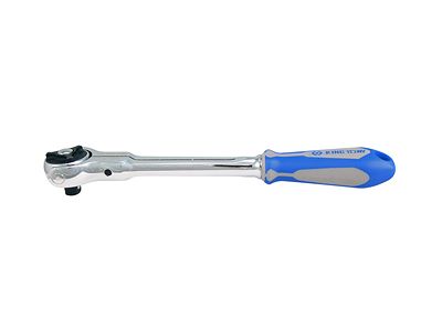 Grzechotka 1/2" 300mm z ruchomą głowicą, z przyciskiem KING TONY 4752-12G
