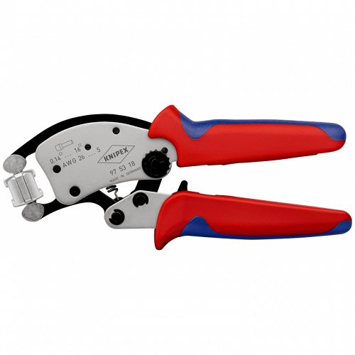 Szczypce do zagniatania tulejek Twistor16 KNIPEX 97 53 18