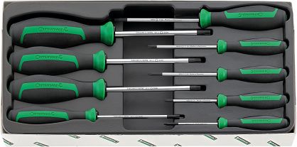 Zestaw Wkrętaków śrubokręty typu TORX, 9-Częściowy T8-T40, DRALL+ 4694 TORX- STAHLWILLE 96469415