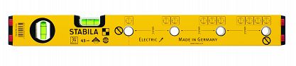 Poziomica dla elektryków elektryka do gniazdek i puszek 43CM TYP 70 Electric STABILA 16135