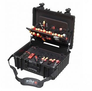 Zestaw narzędzi dla elektryka XL zestaw mieszany, 80-cz. w skrzynce narzędziowej  WIHA 40523