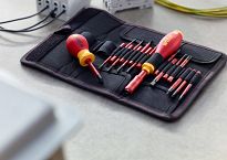 Wkrętak śrubokręt i zestaw bitów izolowanych slimVario® mieszany, 18-cz. w torbie WIHA (41231) - 4