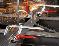 Ścisk dźwigniowy ślusarski stalowy 500/120mm classiX GSH BESSEY GSH50 - 5