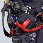 Linka zabezpieczająca z karabińczykiem KNIPEX 00 50 12 T BK - 3