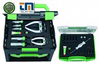 Zestaw z młotkiem ślizgowym do ściągania łożysk kulkowych i kołków pasowanych KUKKO 28-D - 2